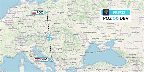 FR5923 Flight Status Ryanair Poznan To Dubrovnik RYR5923