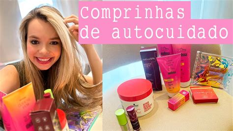 Comprinhas De Autocuidado Produtinhos De Cabelo Maquiagem Thais