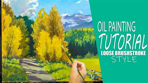 How To Paint Loosely Painting Tutorial Time Lapse YouTube