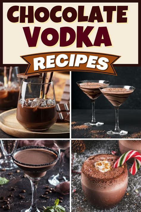 Las 17 Mejores Recetas De Vodka De Chocolate Que Te Encantarán