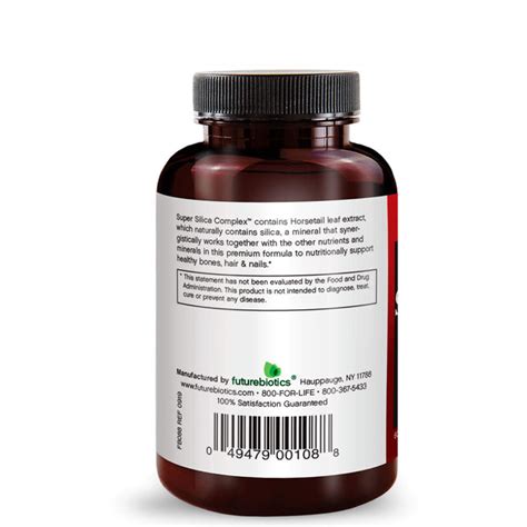 Super Silica Complex Supplement Futurebiotics