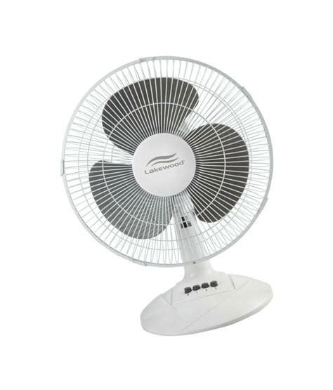 Lakewood LDF1210B WM 12 Inch Oscillating Table Fan CT 03 S