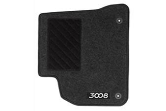 Peugeot 3008 2008 2016 Floor Mats Velour 9663 E3