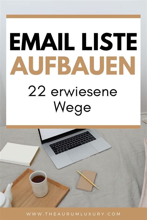 So Baust Du Als Blogger Deine Email Liste Auf Erfolgreich Bloggen