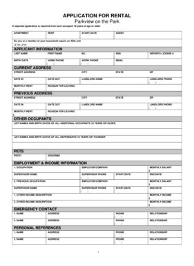 Fillable Online File Lacounty Application For Rental File Lacounty