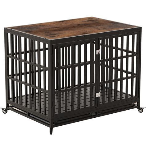 Heavy Duty Dog Crate 42 Inch Dog Crate Furniture For Medium Large Dogs