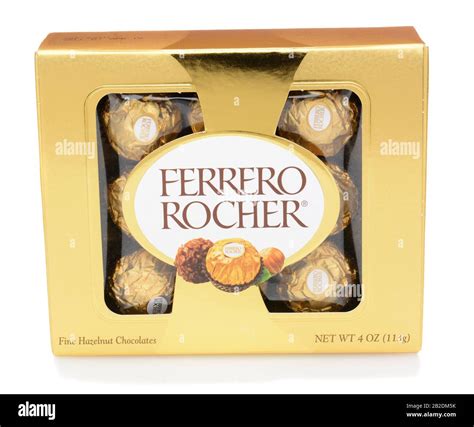 Ferrero Rocher Fine Hazelnut Chocolates Chocolate T Box 48 Count