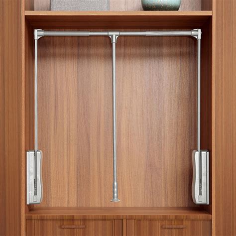 Buy Pull Down Closet Rod Aluminum Adjustable Heavy Duty Closet Pull