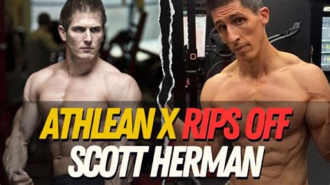 Athlean X Rips Off Scott Herman Lazy Content Youtube