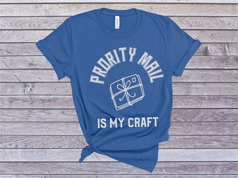 Priority Mail Is My Craft Mail Carrier Shirt Postal Worker Etsy