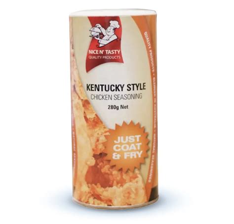 Nice N Tasty Kentucky Style Chicken Seasoning 280g The Food Prep Group