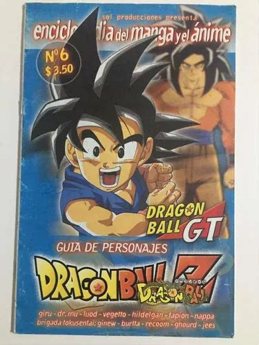 comprar Dragon Ball Gt 6 Guía De Personajes Manga Ánime Oct 1999