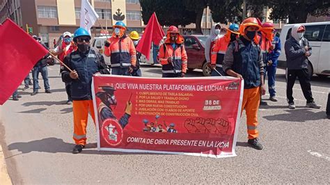 Juliaca Trabajadores De Construcción Civil Denuncian Burla De Parte De