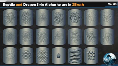 Dragon Skin Make Happy Happy Memories Game Assets Zbrush Reptiles