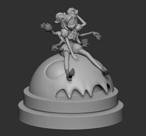 Artstation Muffet Undertale Character 3d Print Resources