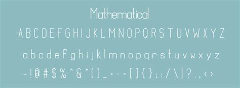 Download Mathematical font | fontsme.com