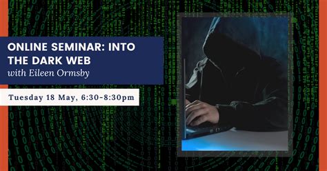 Online Seminar Into The Dark Web With Eileen Ormsby Writing Nsw