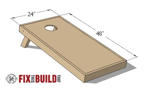 How To Make Diy Cornhole Boards Free Plans Fixthisbuildthat