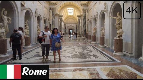 Vatican Museums : Virtual Tour【4K】| Rome - YouTube