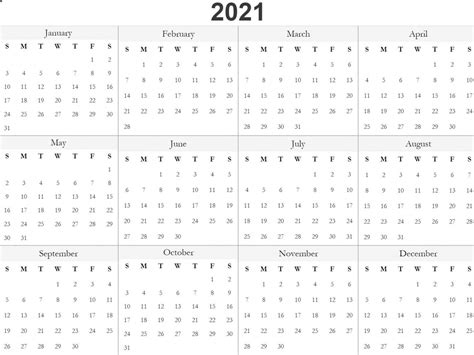 Weekly Calendar Printable 2021 | Free Letter Templates