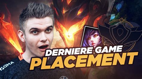 Rhobalas Soloq Smurf Derniere Game De Placement Vel Koz Vs Ahri