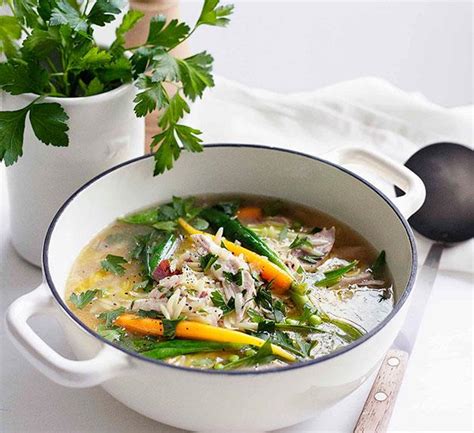 Spring Chicken Soup Gourmet Traveller