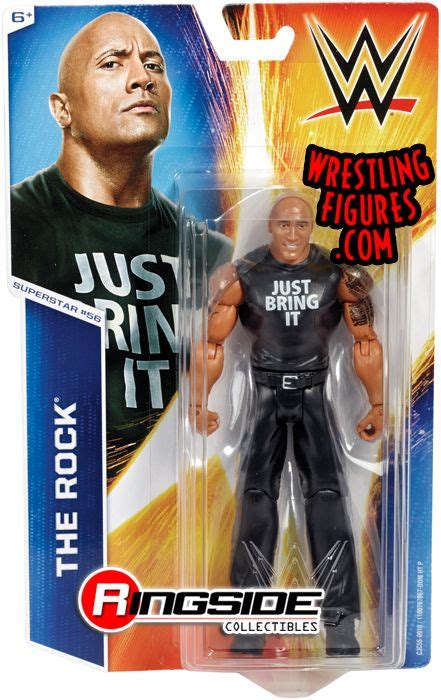 The Rock Wwe Series 54 Wwe Toy Wrestling Action Figure By Mattel
