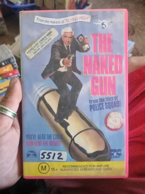 The Naked Gun Vhs Cic Taft Video Big Box Ex Rental Tape Leslie