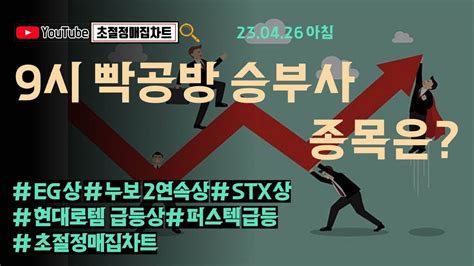 초절정매집차트 2023년4월25일비트코인 알트코인 차트 매매법라이브강의eg상한가누보2연속상한가현대로템급등상퍼스텍