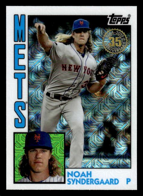 Topps T Noah Syndergaard Silver Pack Topps Baseball