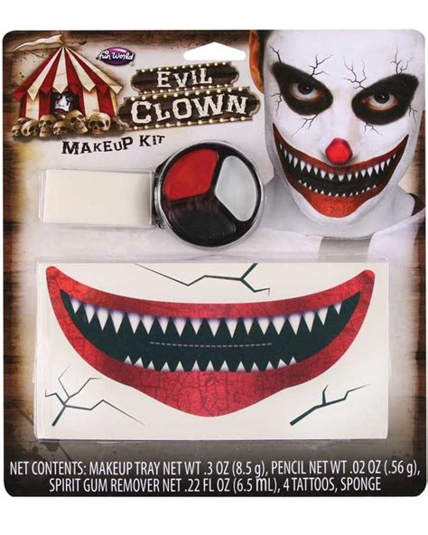 Killer Clown Makeup Kit