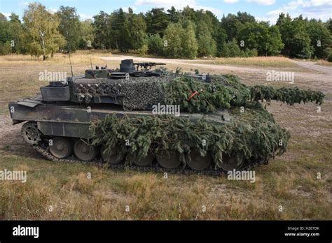 Leopard 2A5 Main Battle Tank Of The 3rd Training Company Of The German