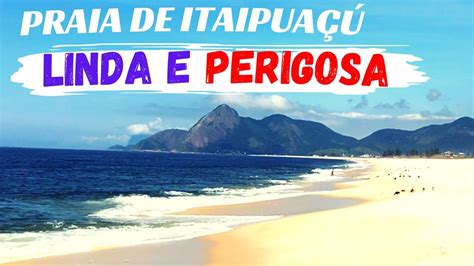 Praia De Itaipua Maric Rj Youtube