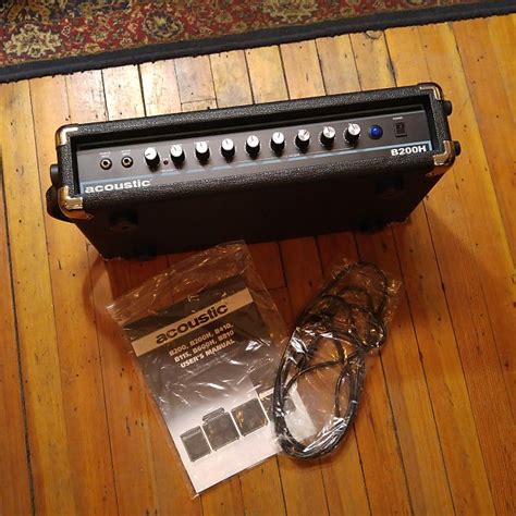 Acoustic B200h 200w Bass Head W Original Box And Instructions Reverb