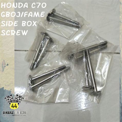 Honda C70 C90 Gbo Gboj Fame Side Cover Screw Shopee Philippines