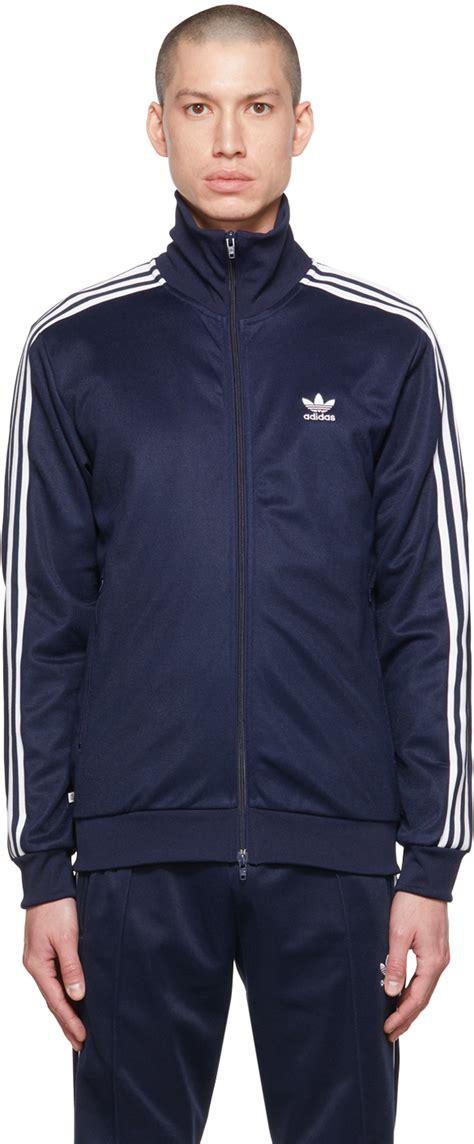 Adidas Originals Navy Adicolor Classic Beckenbauer Track Jacket Adidas