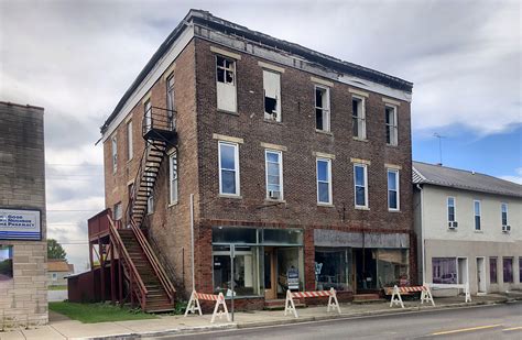 Saving a Fire Damaged Landmark in Dillsboro - Indiana Landmarks