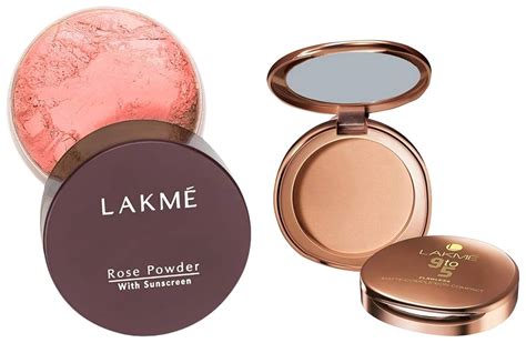 Buy LAKMÉ Rose Face Powder for Oily Skin Type Warm Pink 40G And 9 To