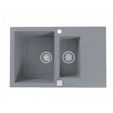 Мойка ALVEUS GRANITAL CADIT 70 CONCRETE G81 790x500 в компл с 1132822