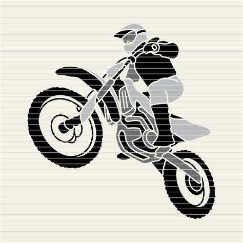 SVG Motocross File Svg Dirt Bike Svg File Motorcross Dirtbike Etsy