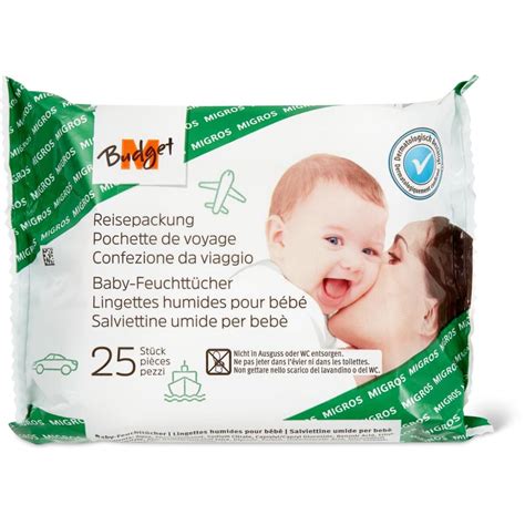 M Budget Lingettes humides pour bébé Migros