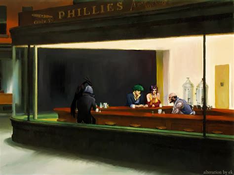 23 Parodies De Nighthawks Dedward Hopper