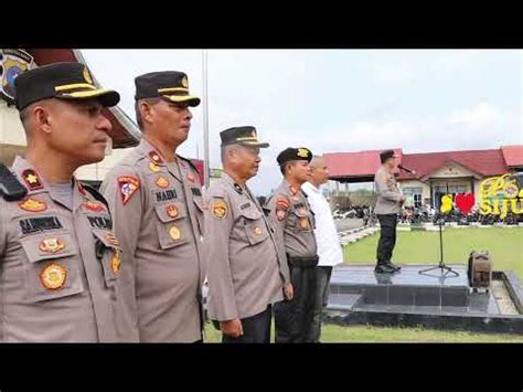 Jelang Pencoblosan Di Tps Personel Polres Sijunjung Terima Kelengkapan