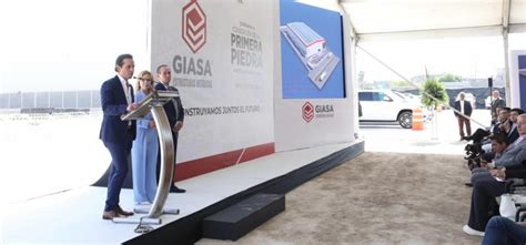 Colocan Primera Piedra De Empresa GIASA