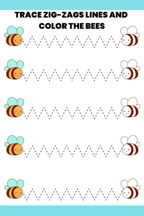 Tracing Worksheets For Kindergarten