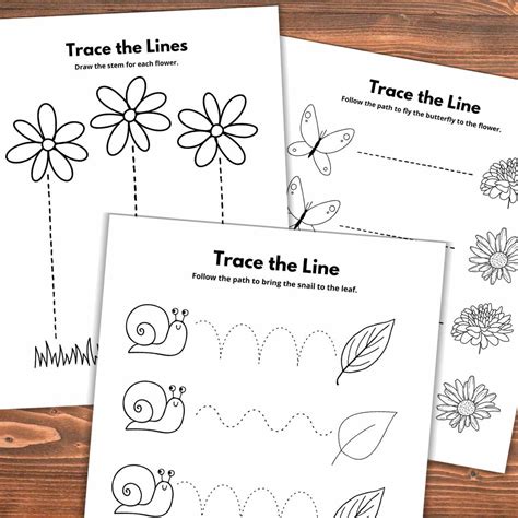 Pre Worksheet Fine Motor Skills Tracing Lines Worksheet Infoupdate Org