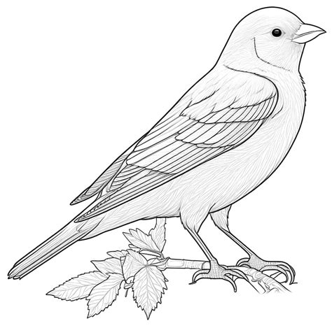 Bird Coloring Pages For Adults