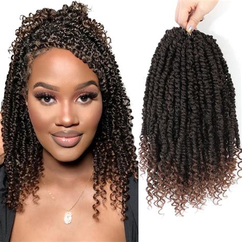 Passion Twist Crochet Hair Pretwisted Passion Crochet Hair 10 Inch Passion Twist