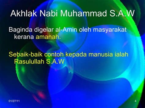 Akhlak Nabi Muhammad PPT