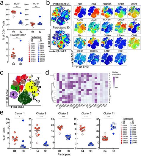 Phenotypic Characterization Of T Cells High Dimensional Flow Cytometric